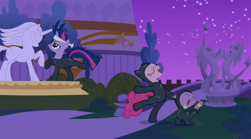 Illustration for article titled There's Metal Gear Solid Hiding In This Week's My Little Pony